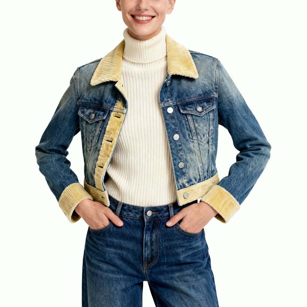 Trendy Jacket Women's Retro Fashion Outerwear