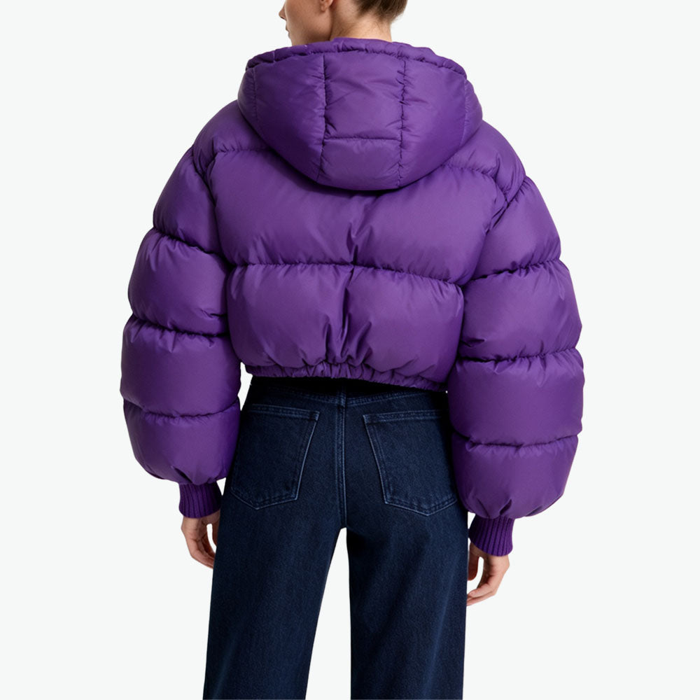 Hooded Women's Edgy Eye-Catching Outerwear