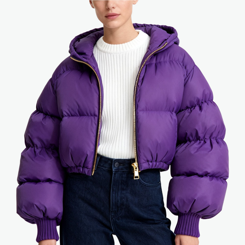 Hooded Women's Edgy Eye-Catching Outerwear