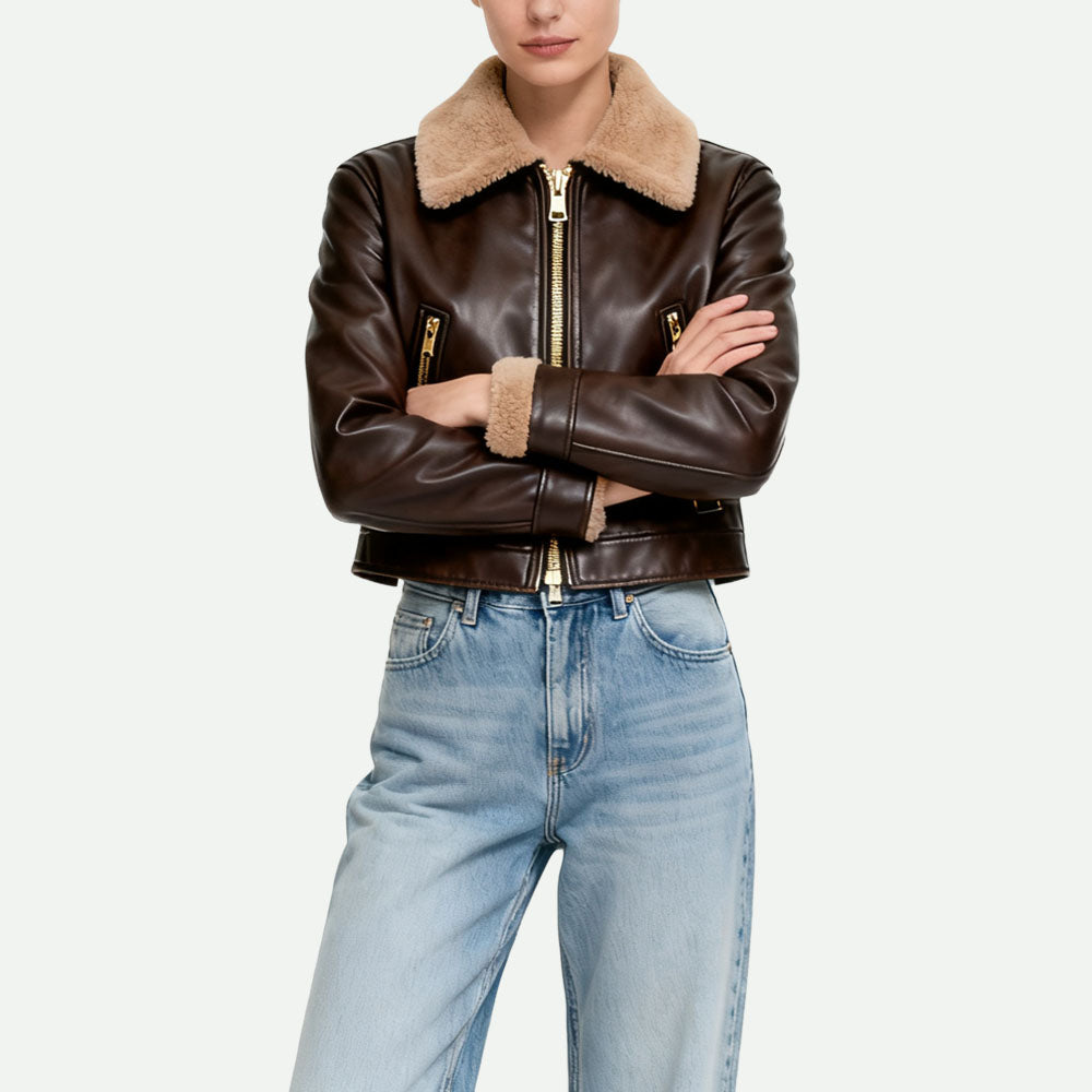 Women's Retro Chic Edgy Outerwear