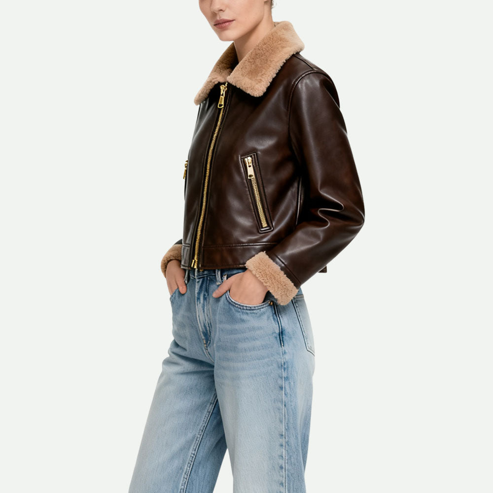 Women's Retro Chic Edgy Outerwear
