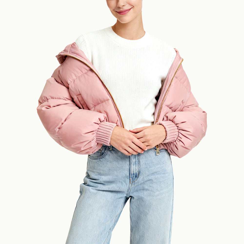 Hooded Women's Sweet Edgy Outerwear