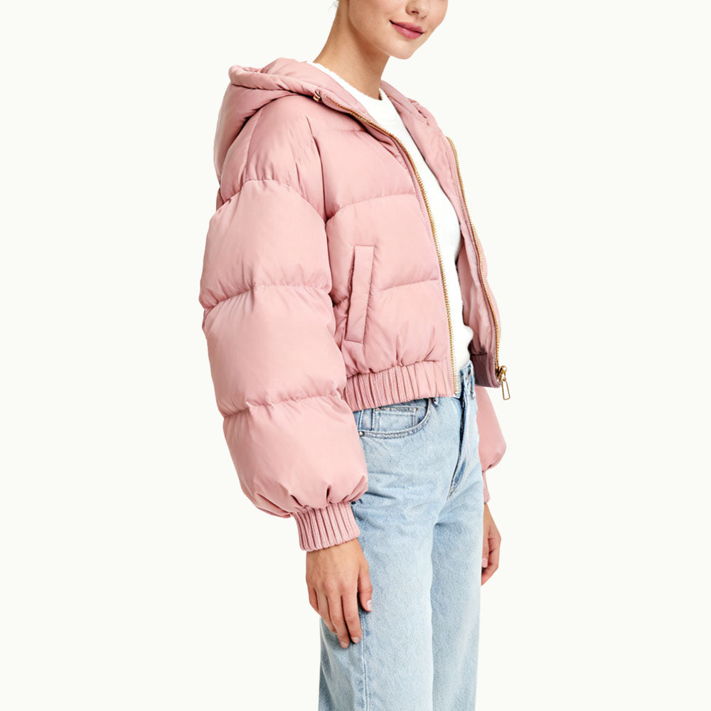 Hooded Women's Sweet Edgy Outerwear