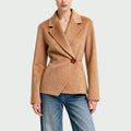 Lapel Women's Elegant High-End Outerwear