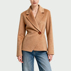Lapel Women's Elegant High-End Outerwear