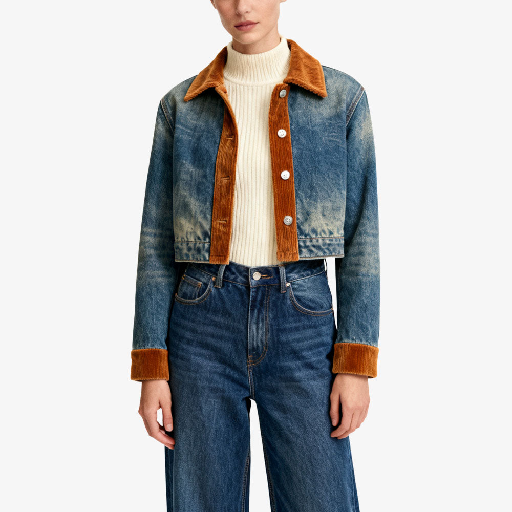 Retro Jacket Women's Fashion Classic Outerwear