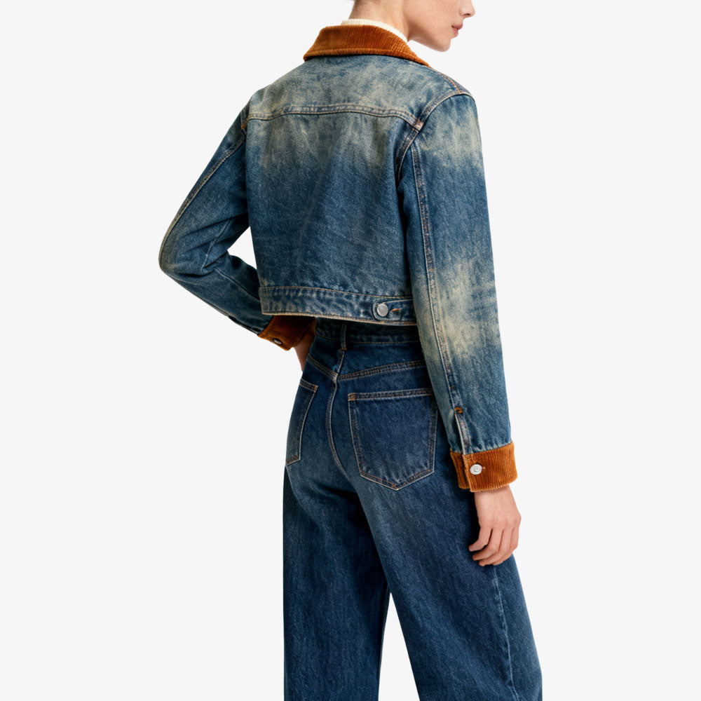 Retro Jacket Women's Fashion Classic Outerwear