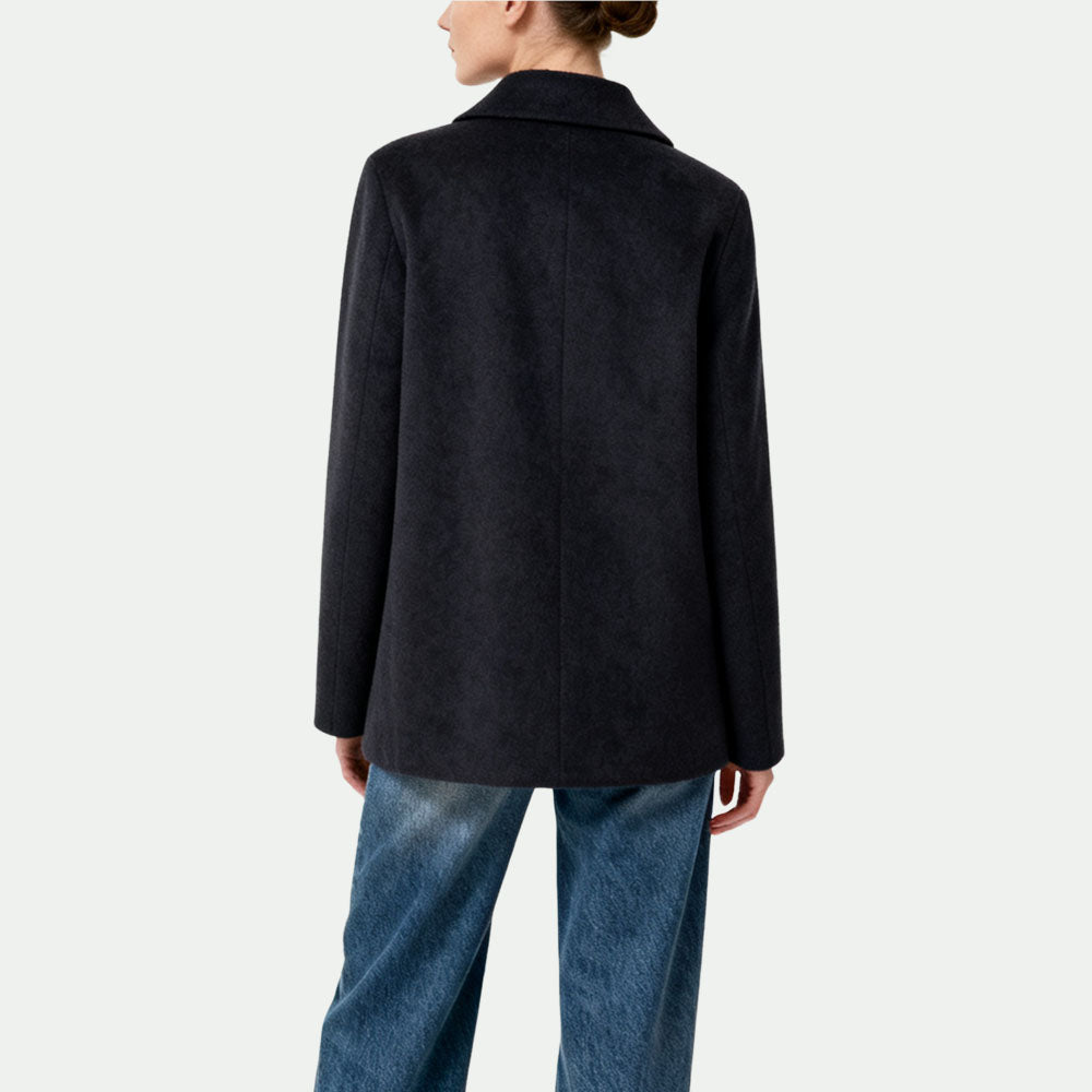 Minimalist Design Single-Button Women's Elegant Commuting Blazer-Style Coat