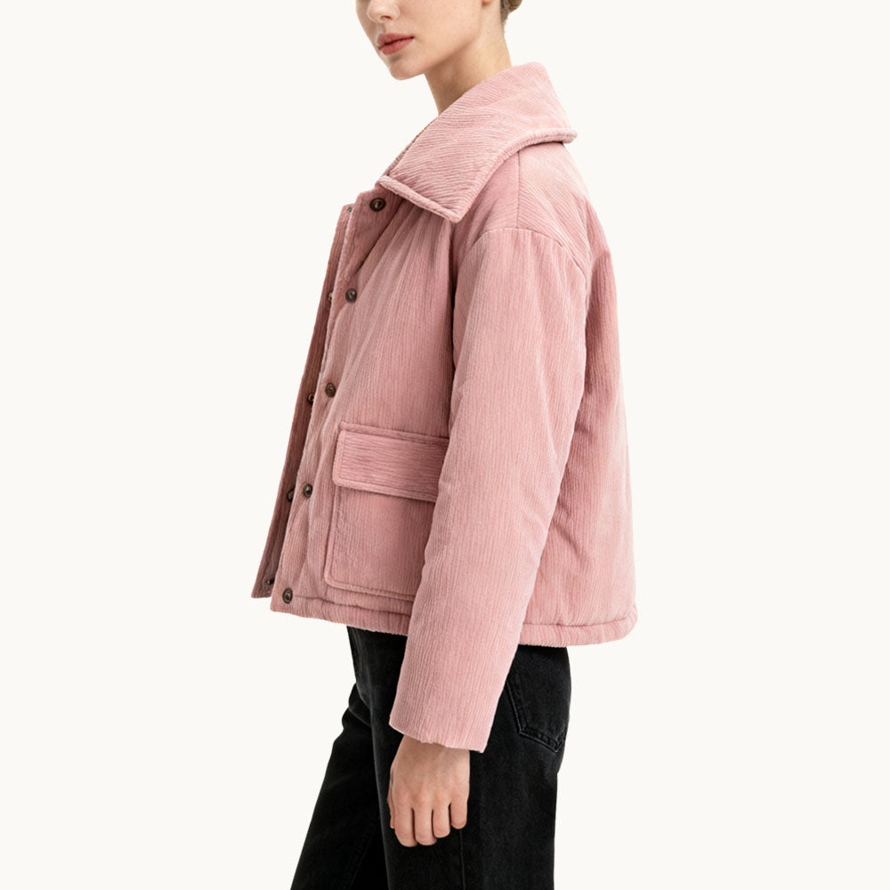 Women's Minimalist-Style Fashion Jacket Outerwear