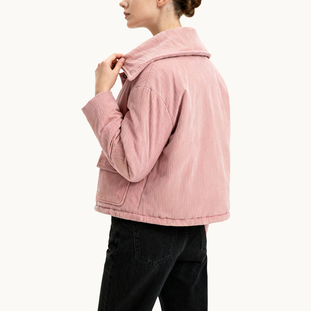 Women's Minimalist-Style Fashion Jacket Outerwear