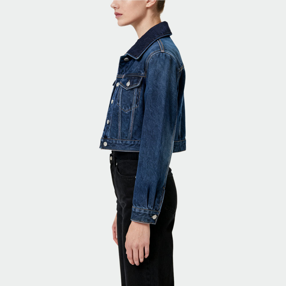 Single-Row Button Women's Retro Casual Jacket