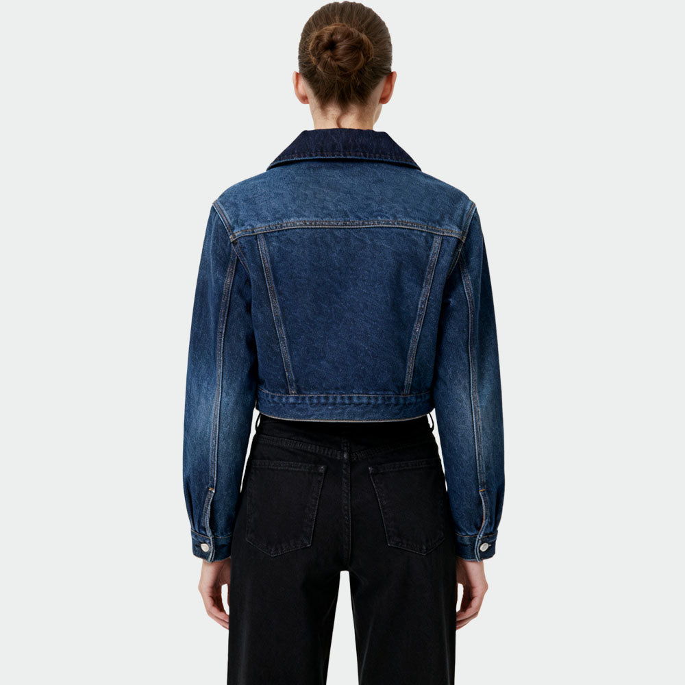 Single-Row Button Women's Retro Casual Jacket
