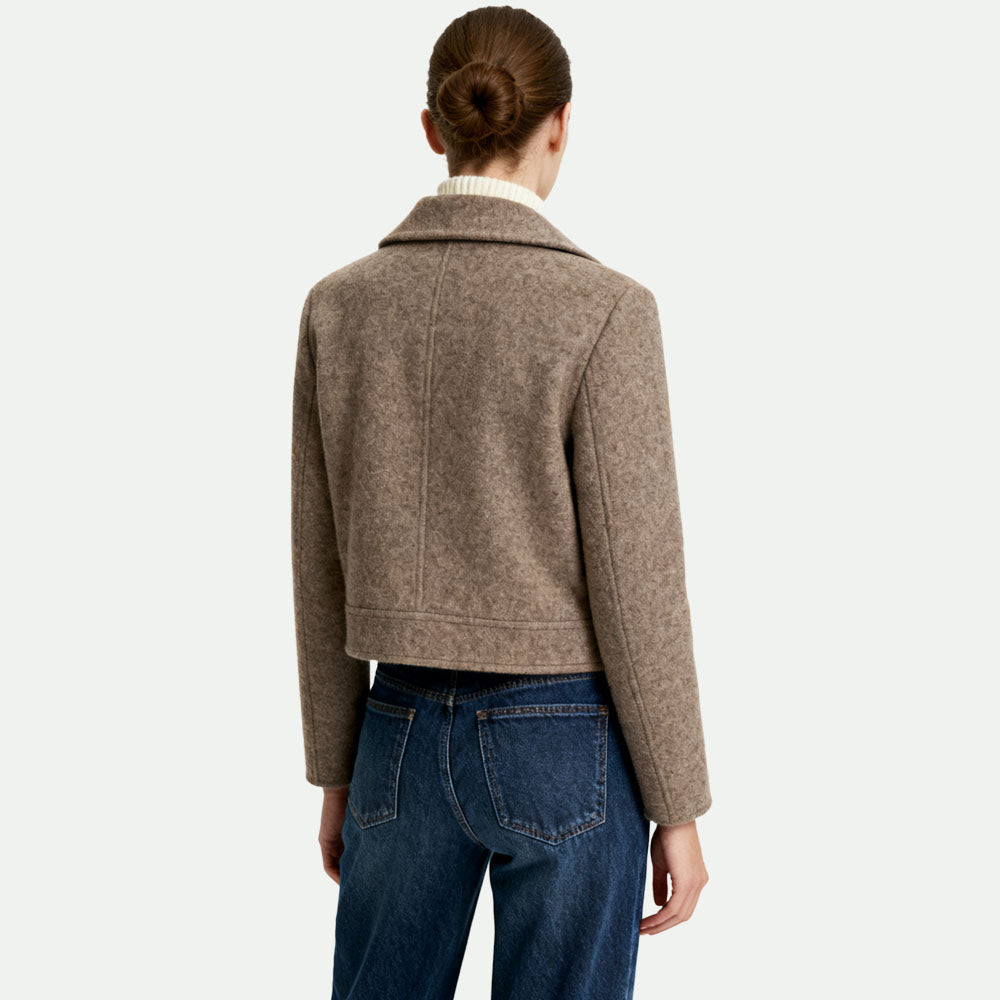 Zip Women's Retro-Style Jacket
