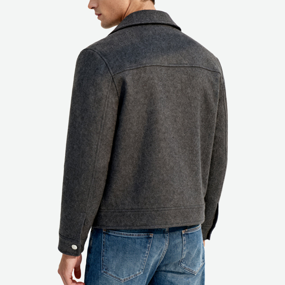 Lapel Men's Trendy High-End Outerwear