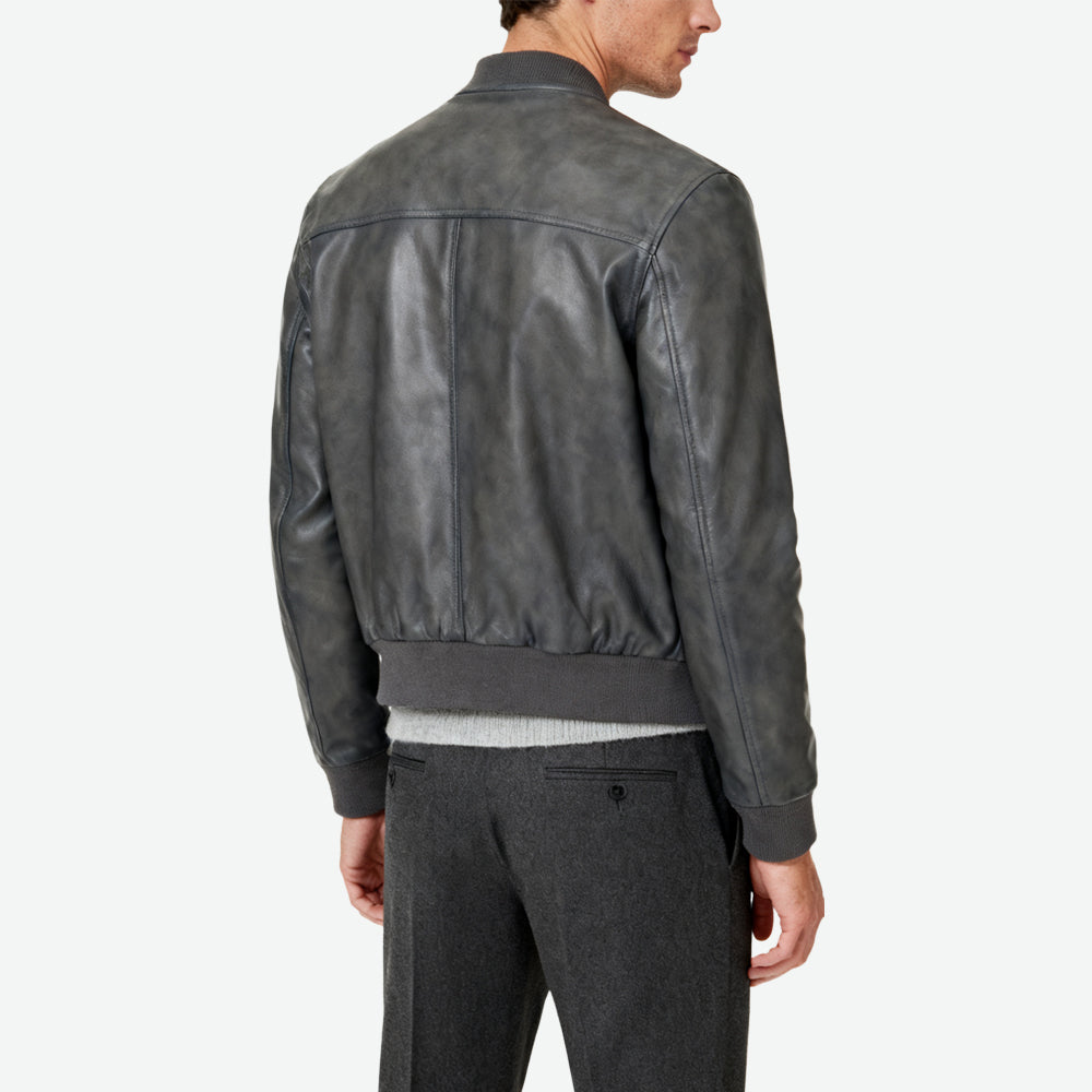 Men's Edgy Fashionable Lapel Outerwear
