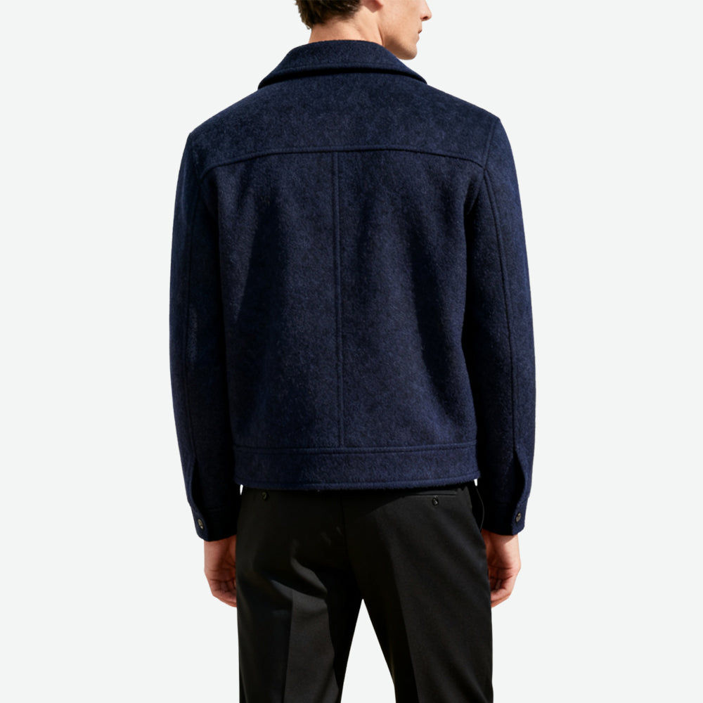 Lapel Men's Minimalist High-End Outerwear