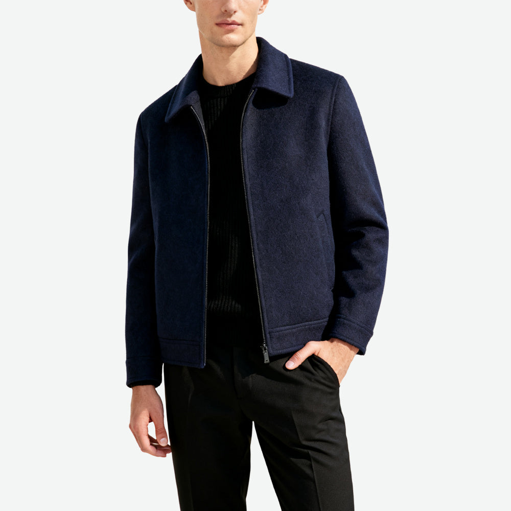 Lapel Jacket Men's Minimalist High-End Outerwear