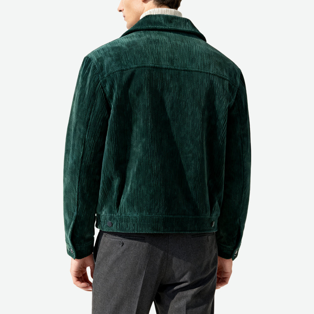Lapel Men's Retro Fashionable Outerwear