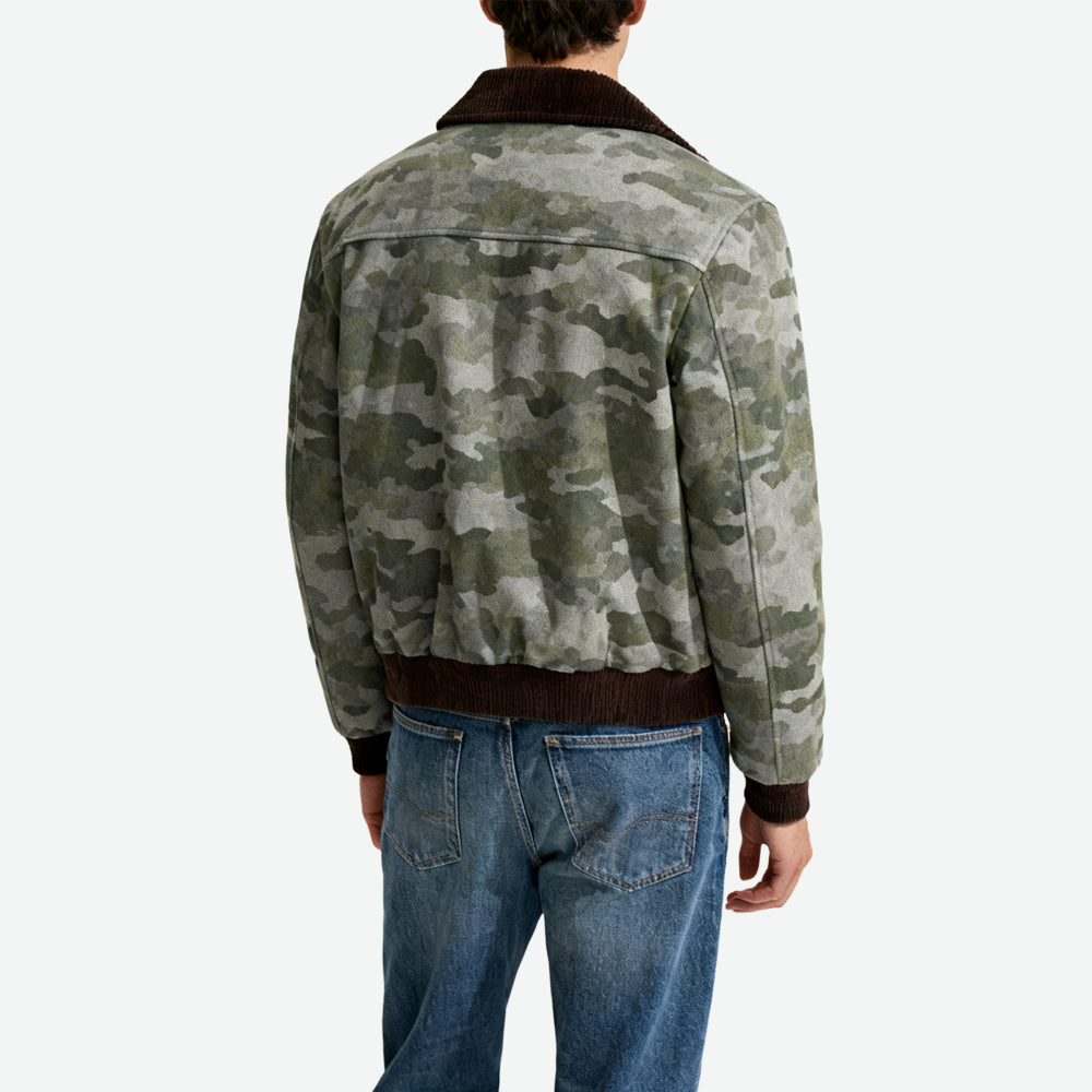 Camo Men's Stylish Retro Outerwear