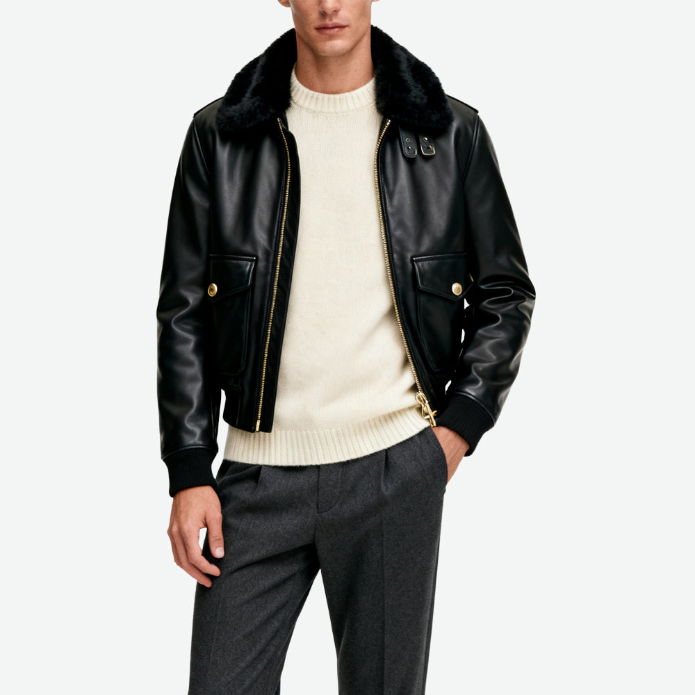 Bomber Jacket Men's Cool High-End Outerwear