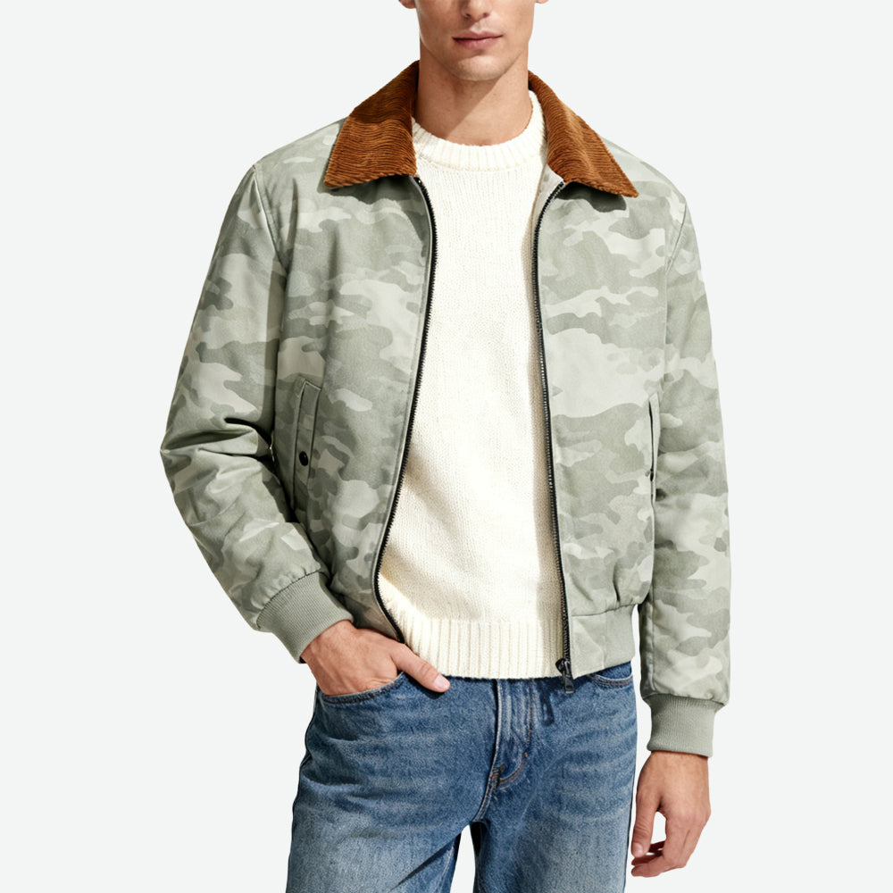 Camo Men's Fashionable Stylish Outerwear