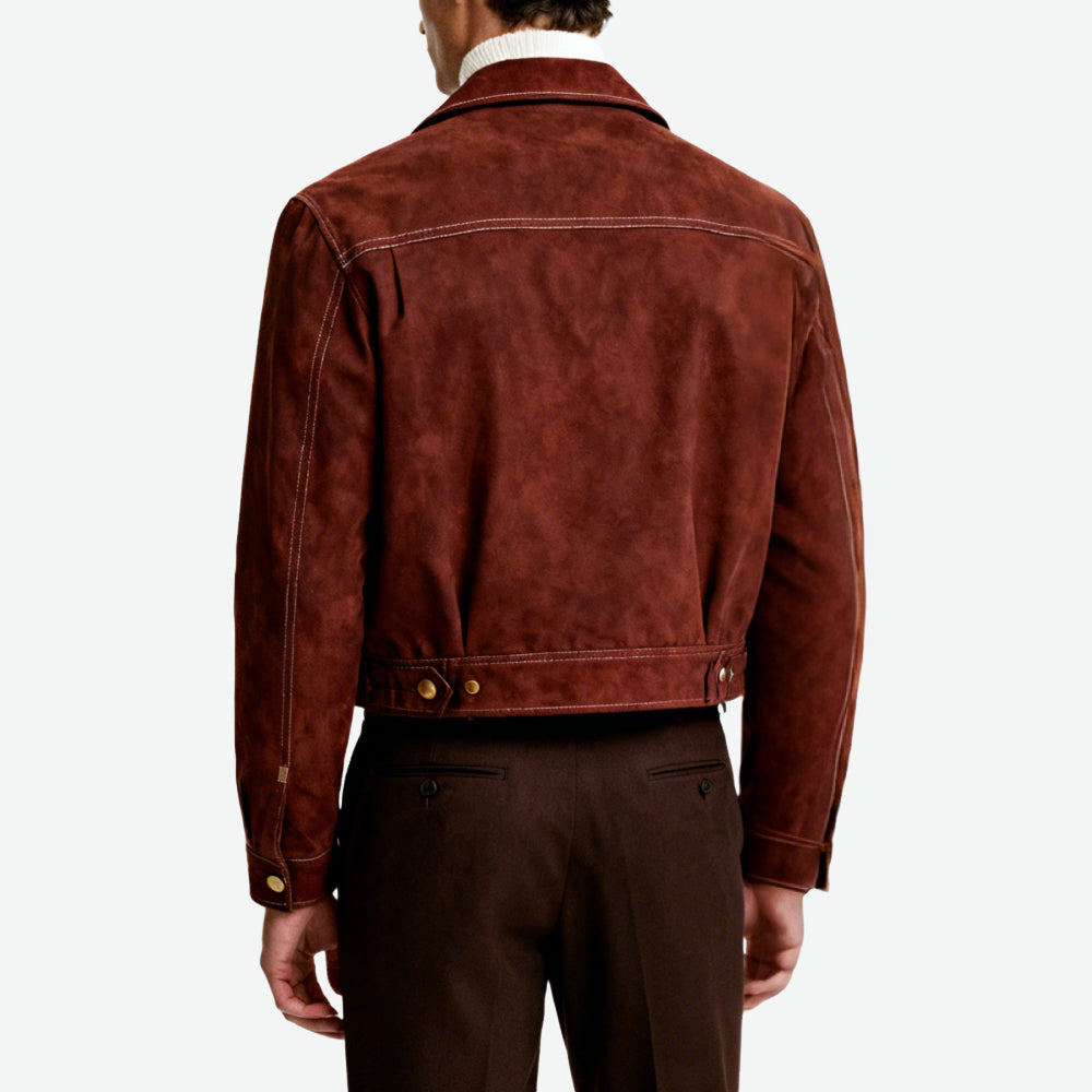 Zip-Pocket Men's Retro Stylish Outerwear