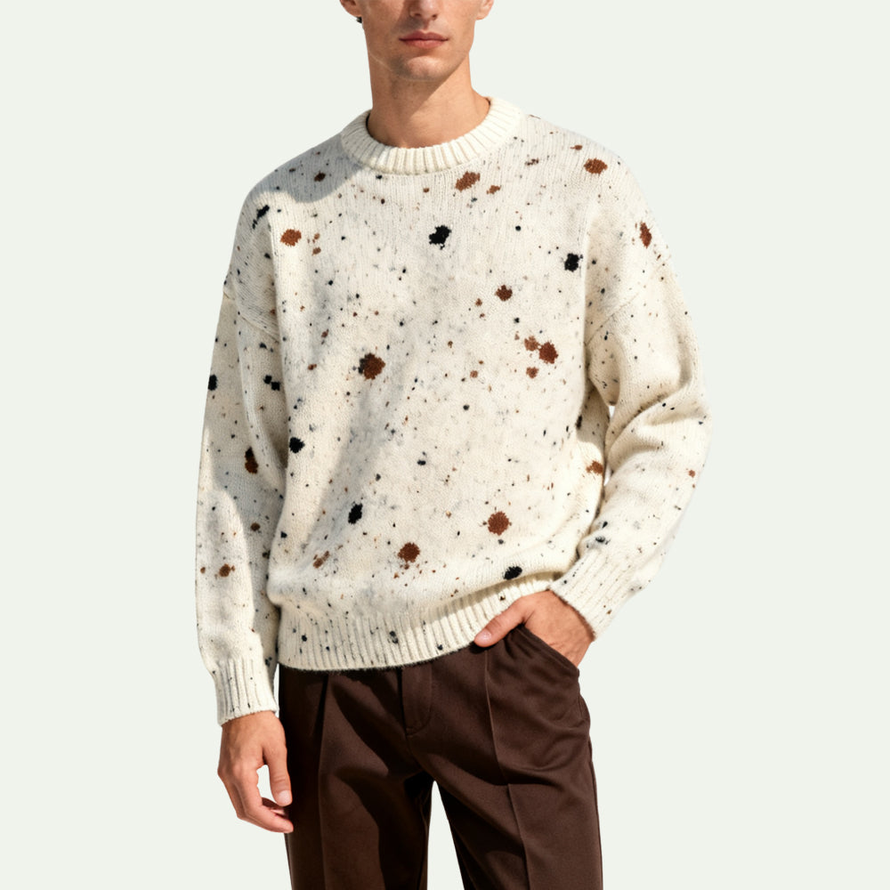 Vintage Warm Men's Pullover Sweater