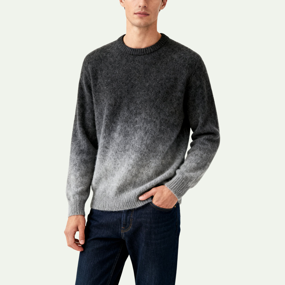 Gradient Fashion Men's Pullover Sweater