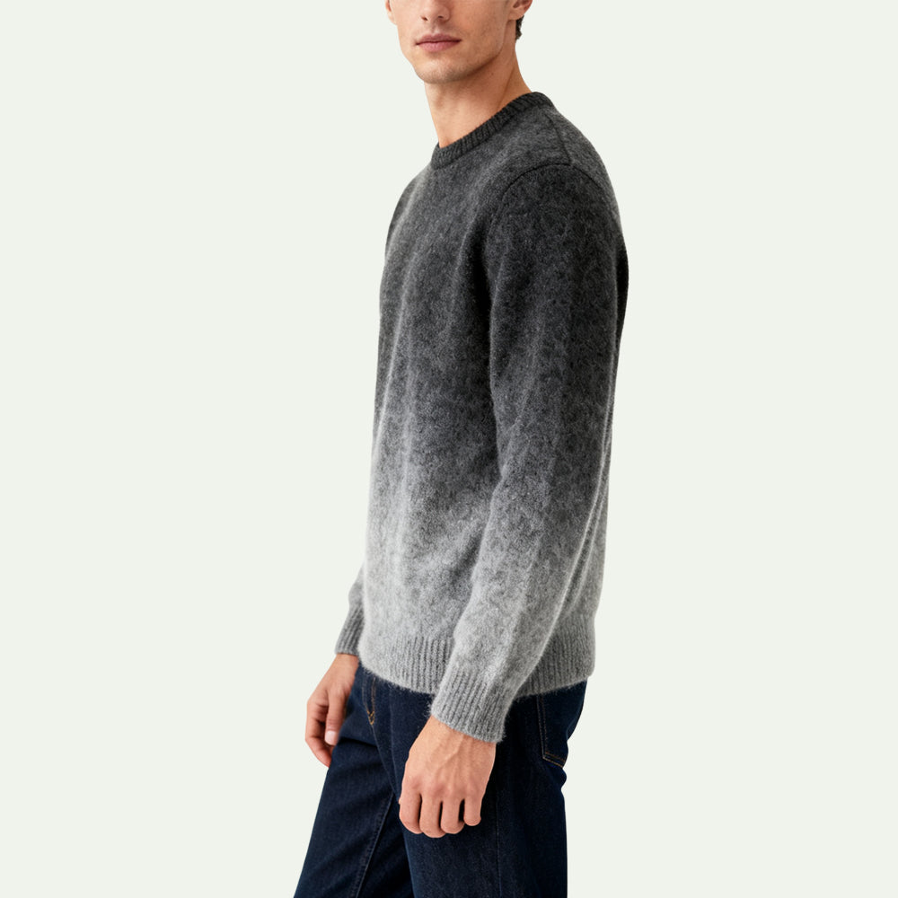 Gradient Fashion Men's Pullover Sweater
