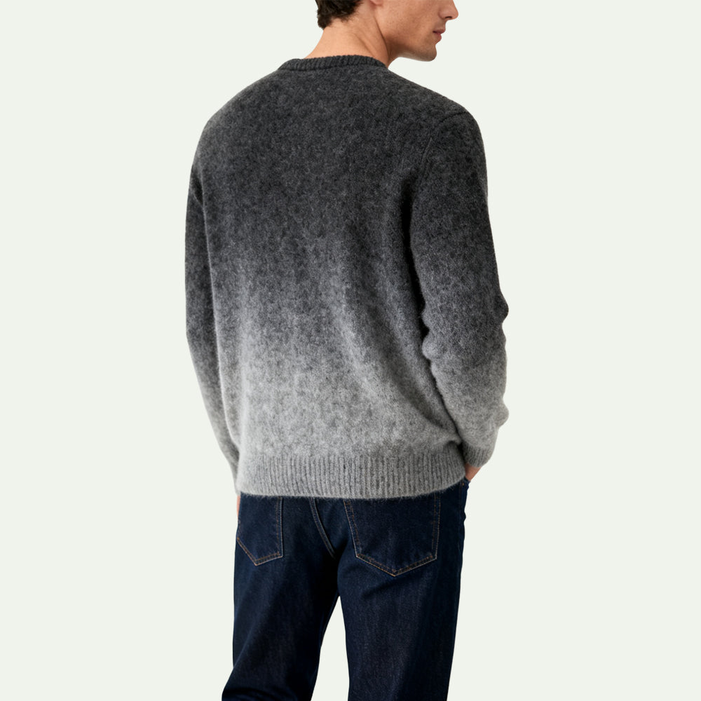 Gradient Fashion Men's Pullover Sweater