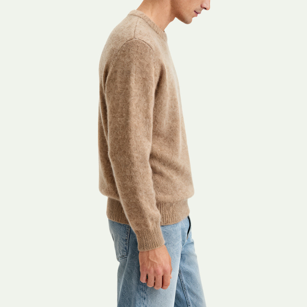 Simple Classic Crew Neck Men's Pullover Sweater