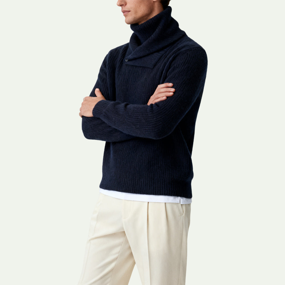 Business Casual Men's Pullover Sweater