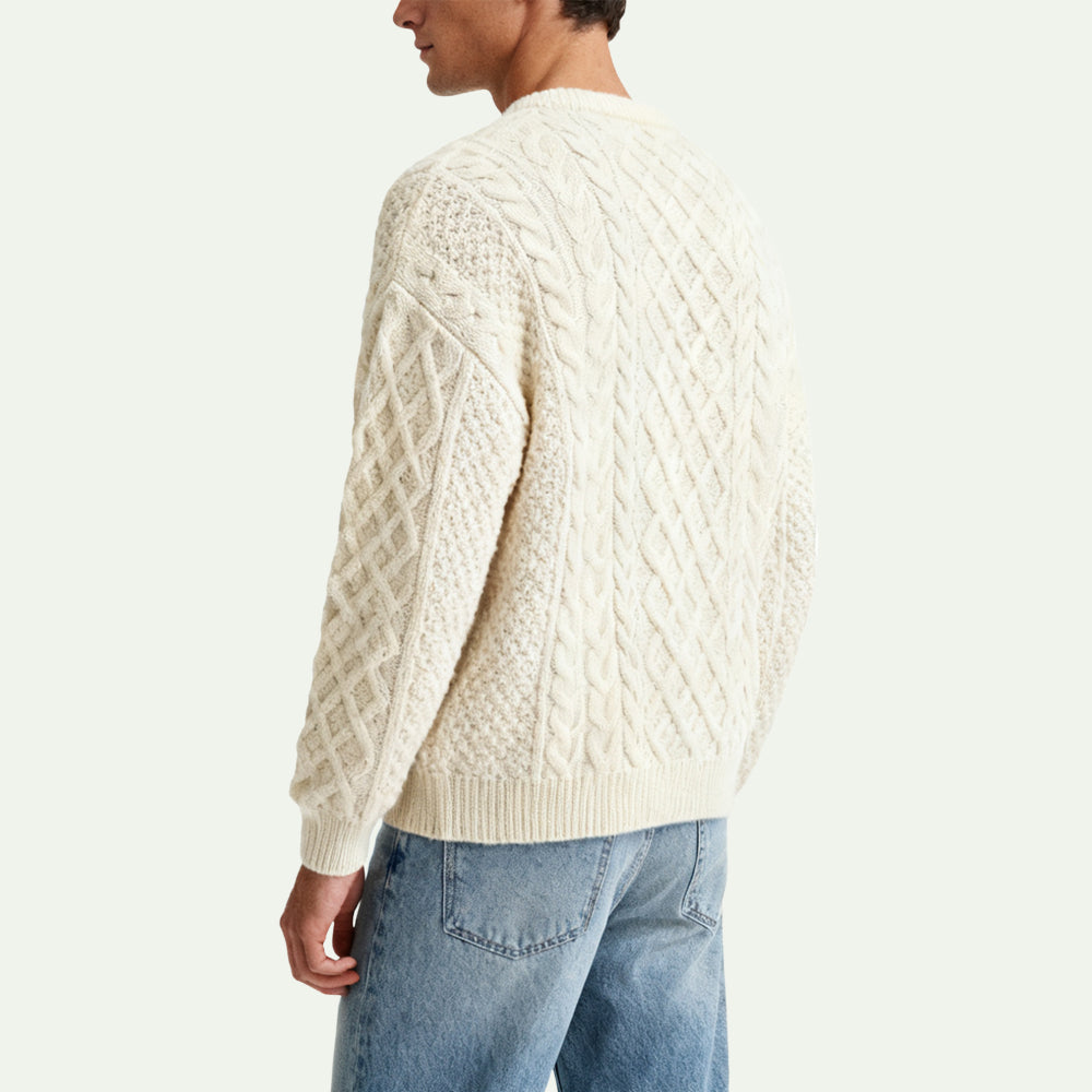 Classic and Comfortable Men's Pullover Sweater