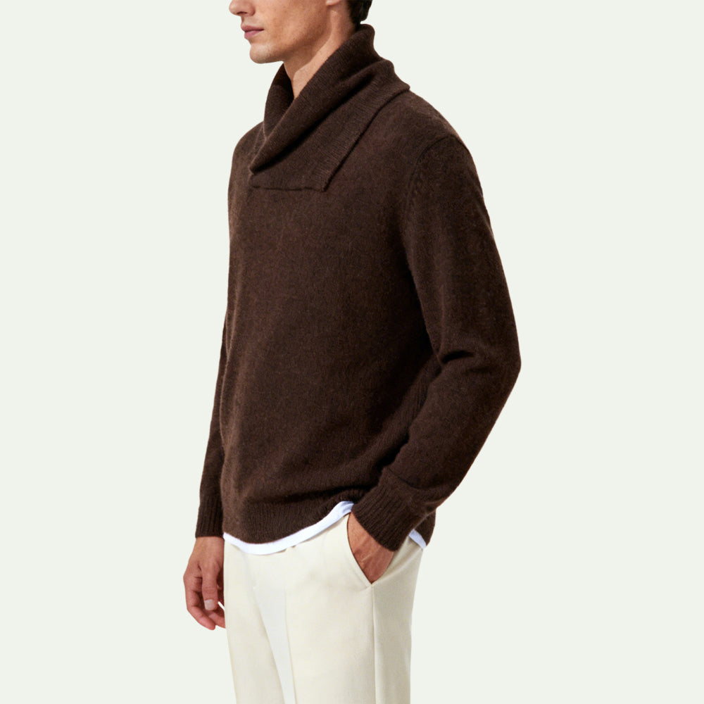 Simple Turtleneck Soft Men's Pullover Sweater